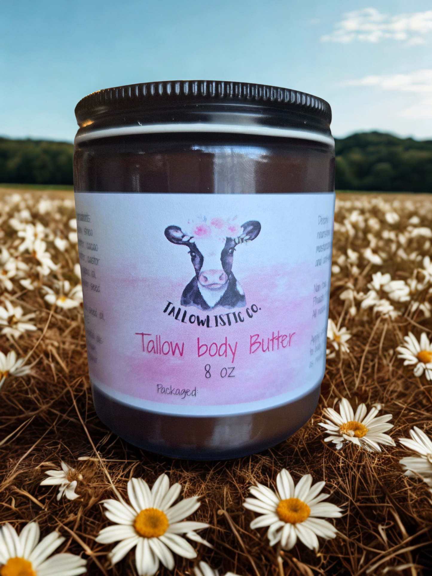 Whipped body butter